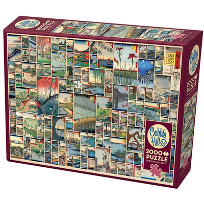 Jigsaw Puzzles, Random Cut Views of Edo 2000PC