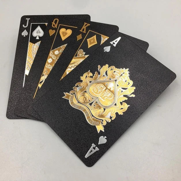 Dal Rossi Black Playing Cards