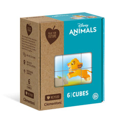 Disney Animal Friends Cube Puzzle - 6pc