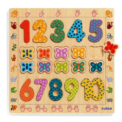 Kid's Jigsaws, Learn Numbers 1-10