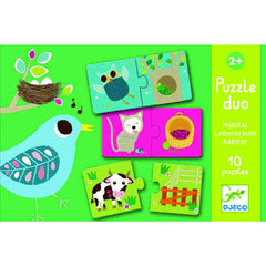 Puzzle Duo Habitat 10 Puzzles