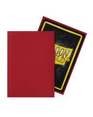 Dragon Shield: Matte Red 100 Pack