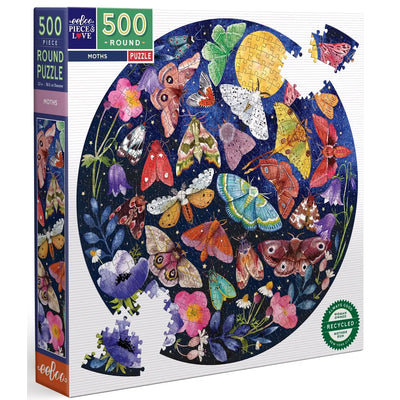 Jigsaw Puzzles, Eeboo Moths 500PC