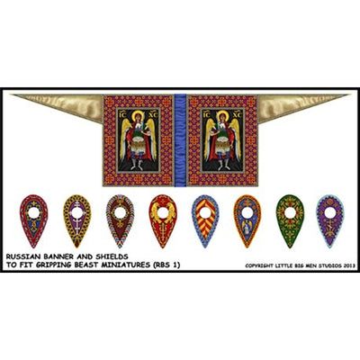 Miniatures, Era of Princes Banner & Shield Transfers