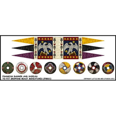 Miniatures, Frankish Banner & Shield Transfers