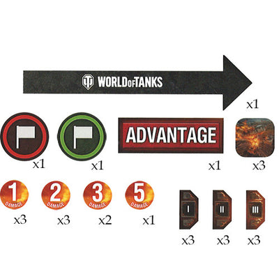 On Sale, World of Tanks Gaming Tokens Set