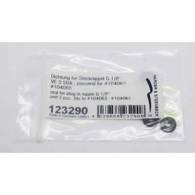All Products, Seal for Plug in Nipple G 1/8in