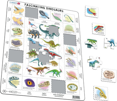 Jigsaw Puzzles, Fascinating Dinosaurs