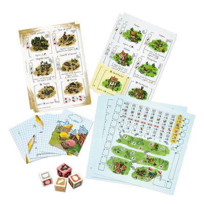 Draw/Roll & Write Games, Imperial Settlers: Roll & Write