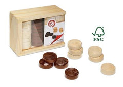 Wooden Draughts