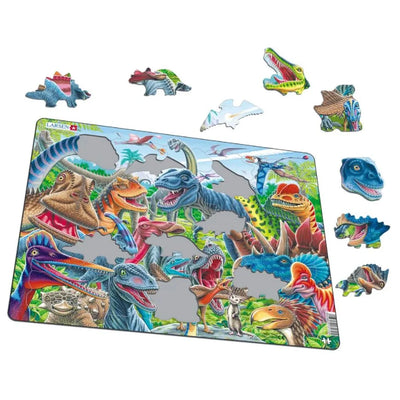Jigsaw Puzzles, Cheerful Dinosaurs