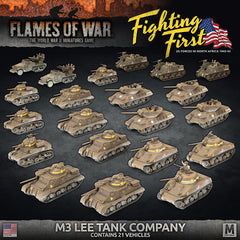 Flames of War: American Mid War - M3 Lee Tank Company