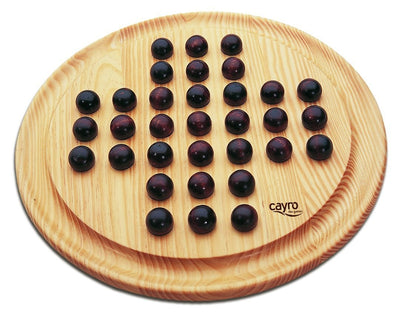 Traditional Games, Wooden Board Solitaire