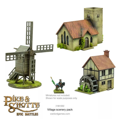 Miniatures, Village Scenery Pack