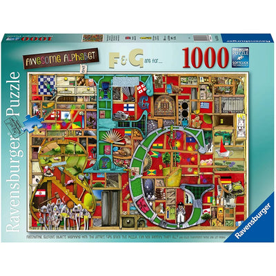 Jigsaw Puzzles, Alphabet F&G 1000PC