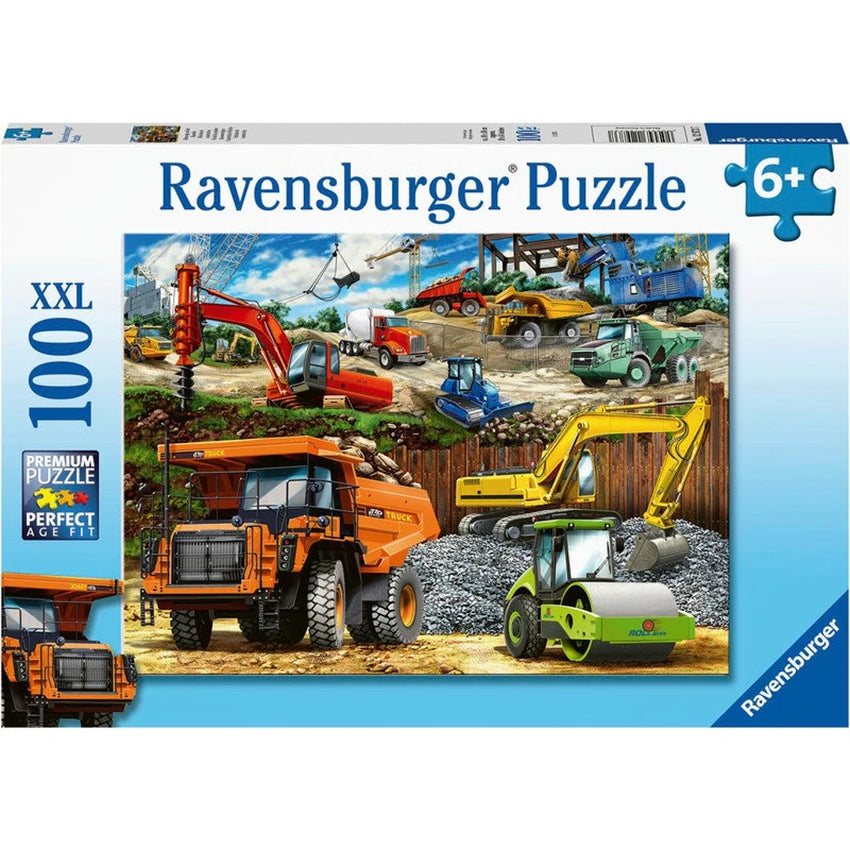 Construction Vehicles 100PC XXL