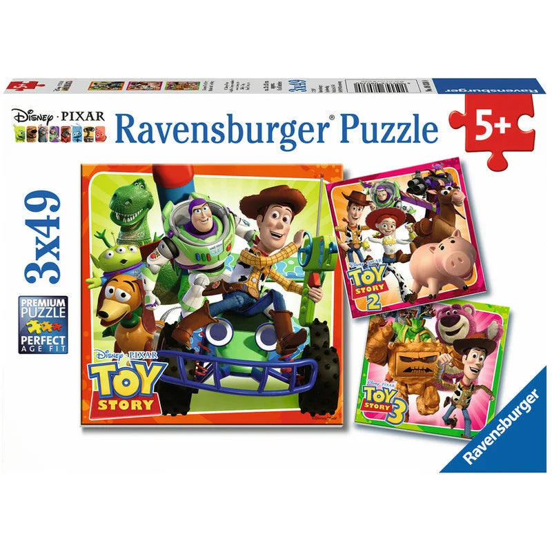 Disney Toy Story History 3x49PC