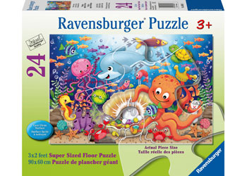 Kid's Jigsaws, Ravensburger - Fishie's Fortune 24 Pieces
