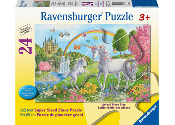Kid's Jigsaws, Ravensburger - Prancing Unicorns 24PC