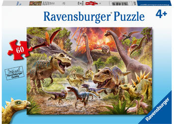 Kid's Jigsaws, Ravensburger - Dinosaur Dash Puzzle 60pc