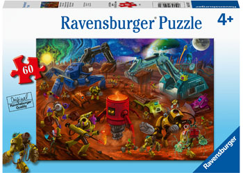 Kid's Jigsaws, Ravensburger - Space Construction Puzzle 60pc
