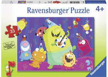 Kid's Jigsaws, Ravensburger - Giggly Goblins Puzzle 35pc
