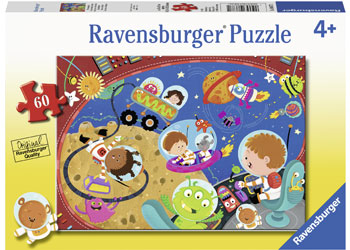 Kid's Jigsaws, Ravensburger - Recess In Space Puzzle 60pc