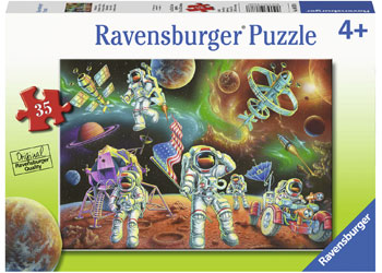 Kid's Jigsaws, Ravensburger - Moon Landing Puzzle 35 pieces