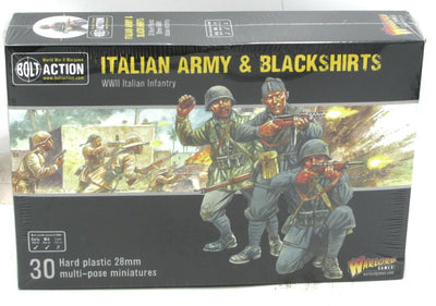 Miniatures, Italian Army & Black Shirts