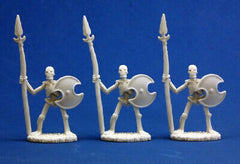 Reaper Bones: Skeletal Spearmen x3