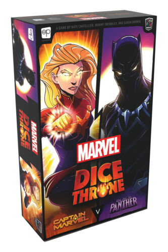 Dice Throne Captain Marvel VS Black Panther