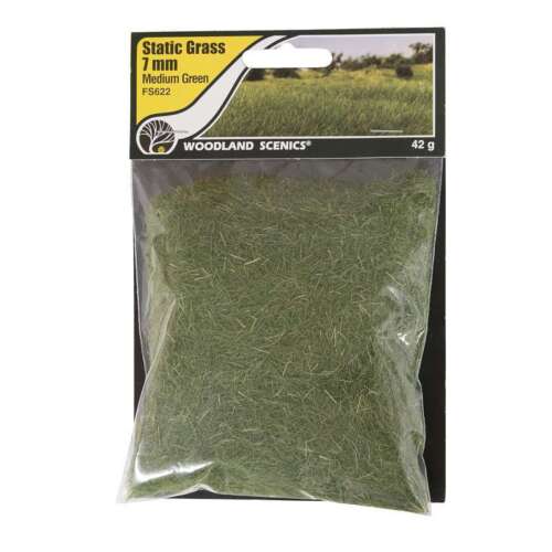 7mm Medium Green Static Grass