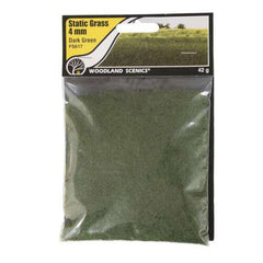 4mm Dark Green Static Grass