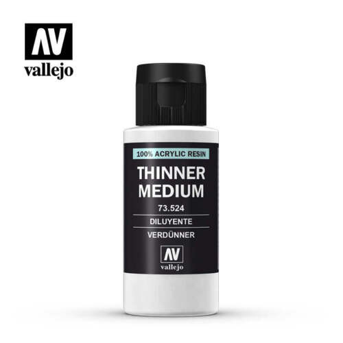 Vallejo 60ml Thinner Medium