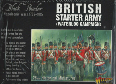 Miniatures, British Starter Army Waterloo