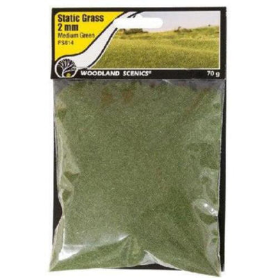 Terrain, 2mm Medium Green Static Grass