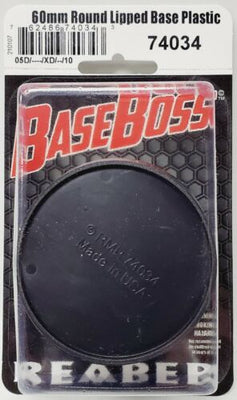 Hobby Supplies, 60mm Round Lipped Base