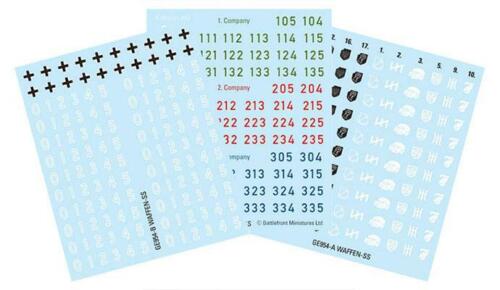 Waffen SS Decal Set
