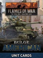 Flames of War: Bulge – American Unit Cards