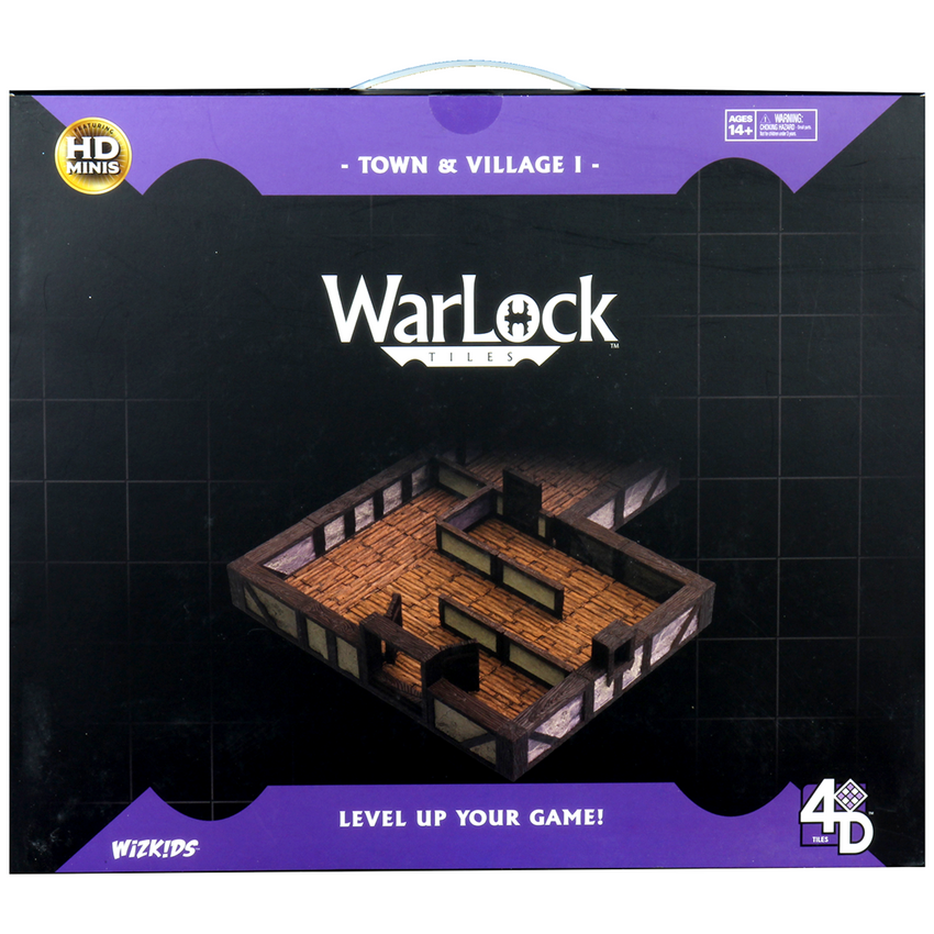 Warlock Dungeon Tiles: Town & Village Tiles